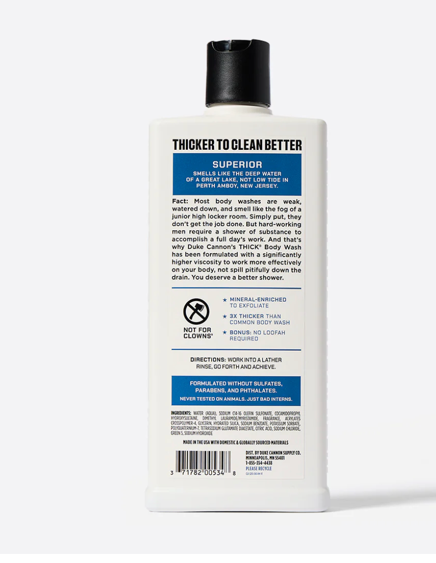 THICK® BODY WASH Superior