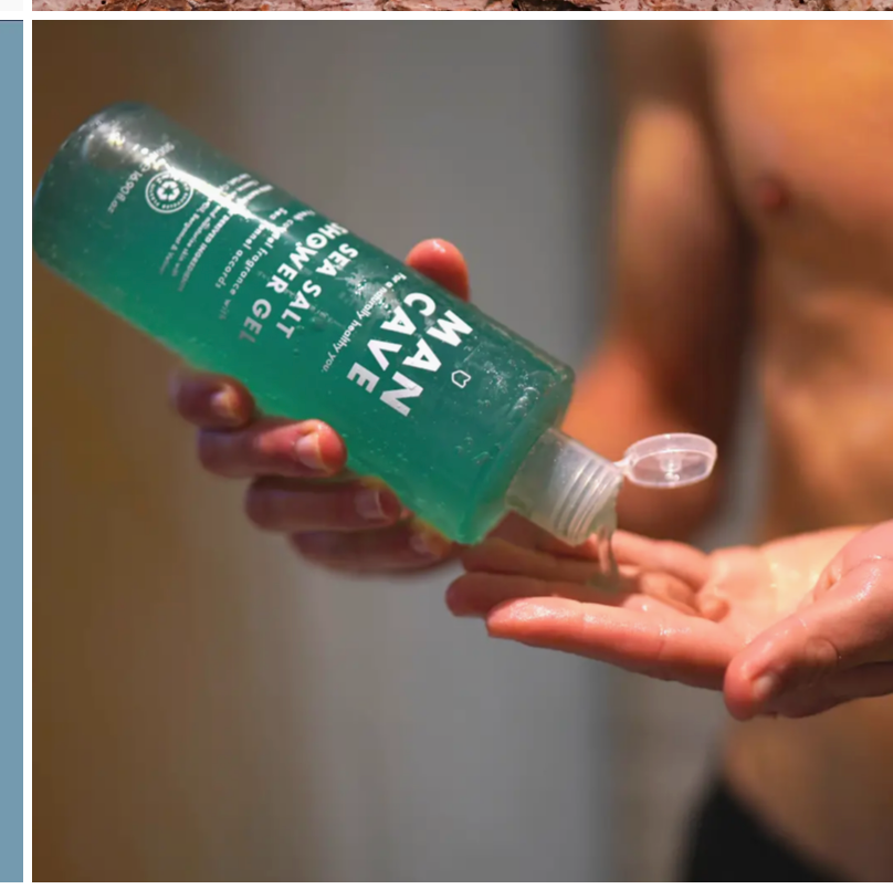 Sea Salt Shower Gel 500ml, Shower Gel For Men,