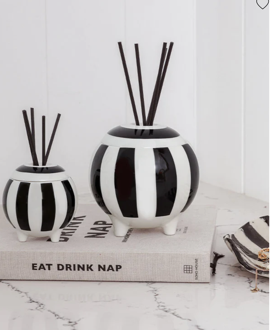 Jasmine, Amber & Saffron Ceramic Diffuser 350ml