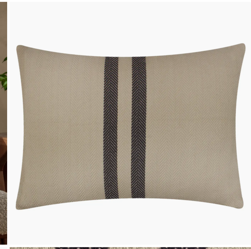 Benton Cotton Cushion Natural