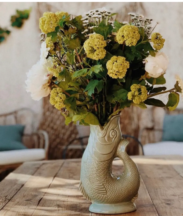 Sage Original Gluggle Jug Vase Pitcher