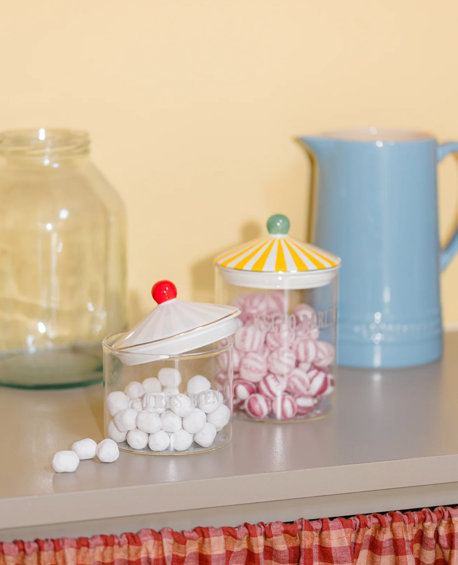 Hello Darlin' Glass Medium Storage Jar