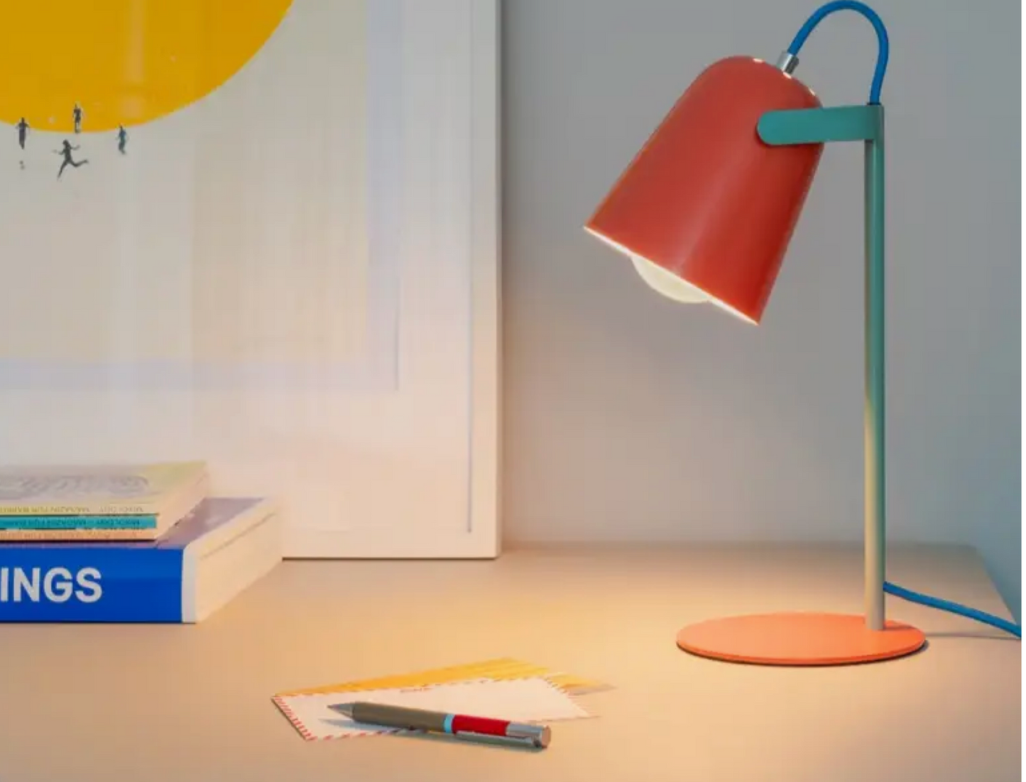 Remember Light Piet 'coral' Desk Lamp